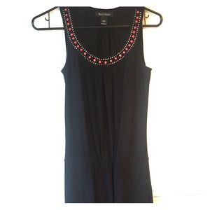White House Black Market Jewel Neckline Dress